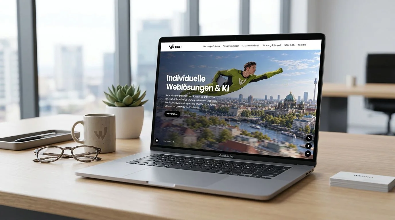 Beispiel Webdesign